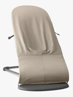 BABYBJORN BabyBjörn Balance Soft Skråstol Tri-Fabric, Sandgrå