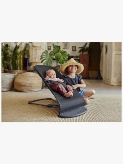 BABYBJORN BabyBjörn Bliss Skråstol 3D Jersey, Sort/grå