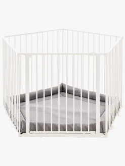 BabyDan Sikkerhed*Kravlegård Flex inkl. Legetæppe Hvid