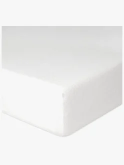 BabyMatex Sengetøj*Classic Frotté Stræklagen til Juniorseng 70x140 cm, Hvid