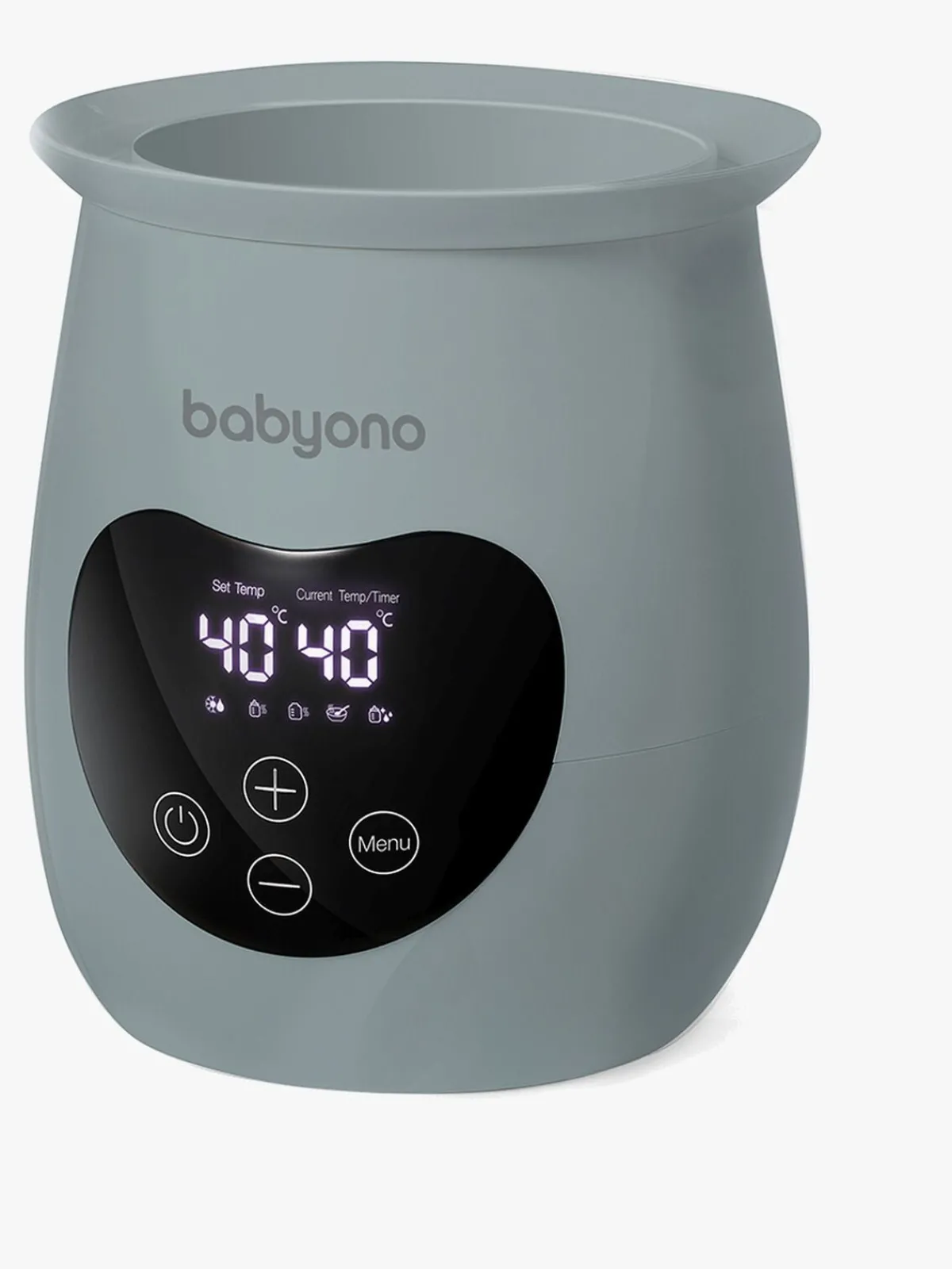 Babyono Spisetid>Honey Elektrisk Flaskevarmer og Sterilisator, Grå