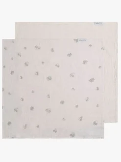 BabysOnly Stofbleer, Nusseklude & Babytæpper*Baby's Only Babysvøb 115x115 2-pak, Tender Linen Beige