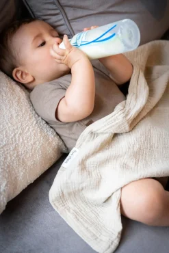 BabysOnly Baby's Only 65x65 Tæppe/ Stofble i Musselin 2-pak, Tender Linen