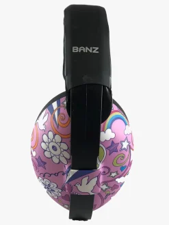 Banz Sikkerhed*Høreværn Baby, Peace Pink Lyserød