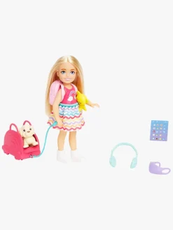 Barbie Dukker & Bamser*Chelsea Travel Dukkesæt med Hundehvalp