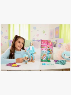 Barbie Dukker & Bamser*Cutie Reveal Dukke Animal Series Delfin Flerfarvet