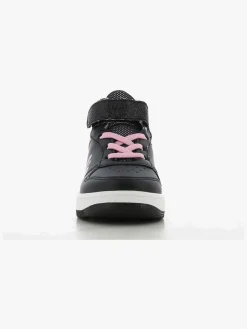 Børn Barbie High Sneakers, Sort/Lyserød