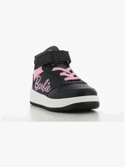 Børn Barbie High Sneakers, Sort/Lyserød