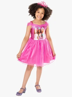 Barbie Kostumer & Udklædning*Kostume Kjole med Hårbånd