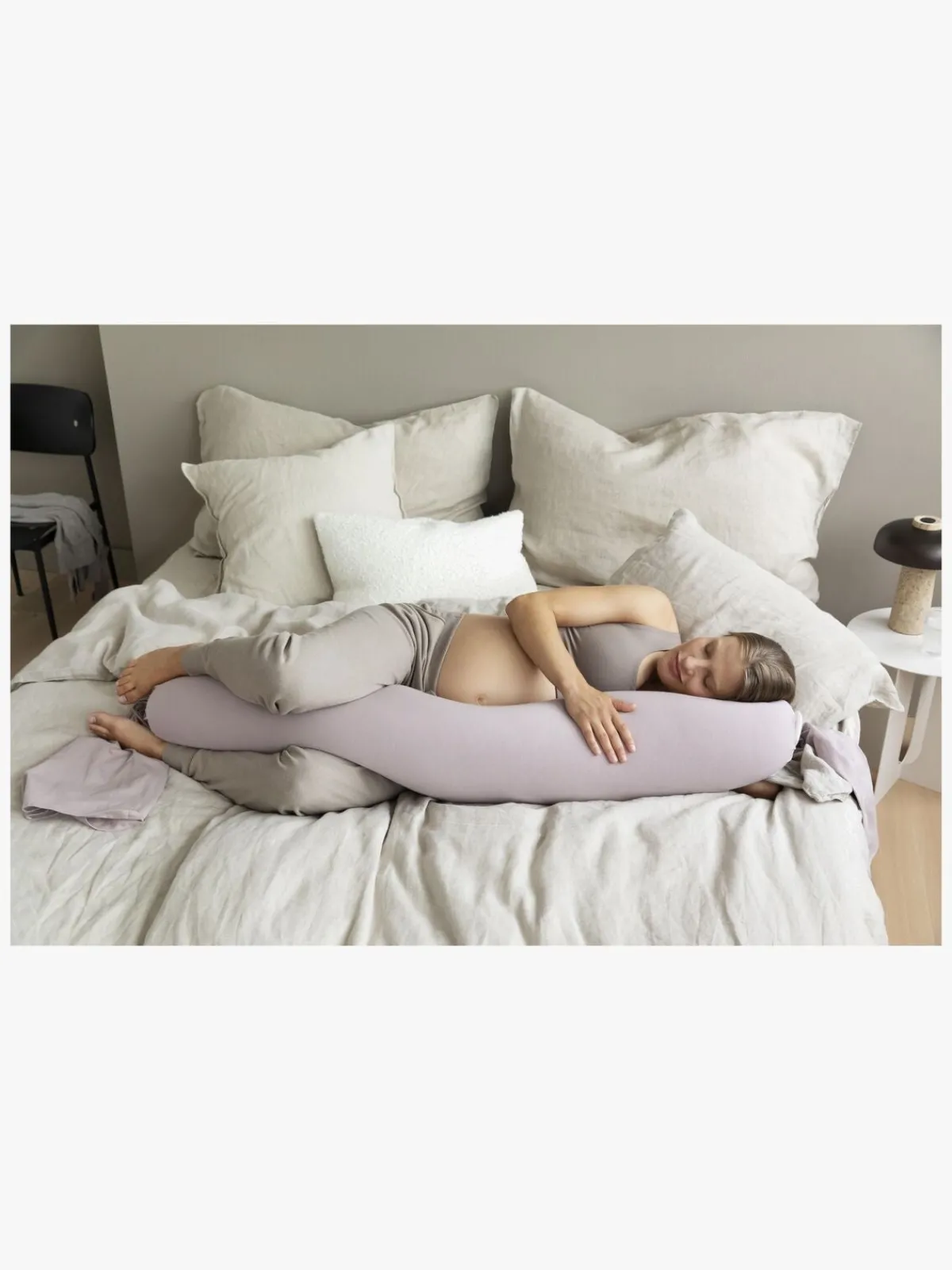 bbhugme Graviditets- & Ammepudebetræk, Dusty Pink