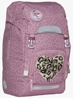 Beckmann Tasker*Classic Maxi 28L Rygsæk, Furry Lyserød/Beige