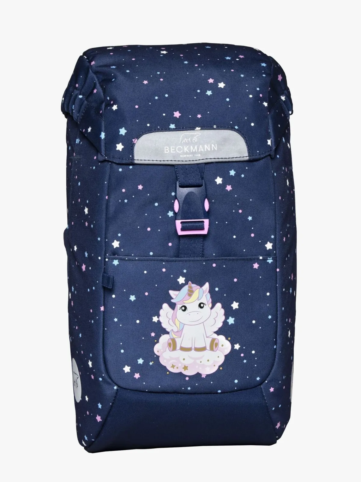 Beckmann Tasker*Classic Mini Rygsæk 12L, Little Unicorn Blå/Lyserød/Hvid