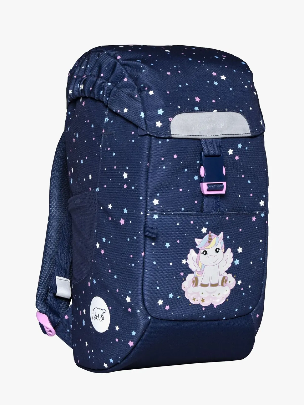 Beckmann Tasker*Classic Mini Rygsæk 12L, Little Unicorn Blå/Lyserød/Hvid