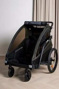 Beemoo Activity Sport Cykelanhænger inkl. Newborn Set, Green