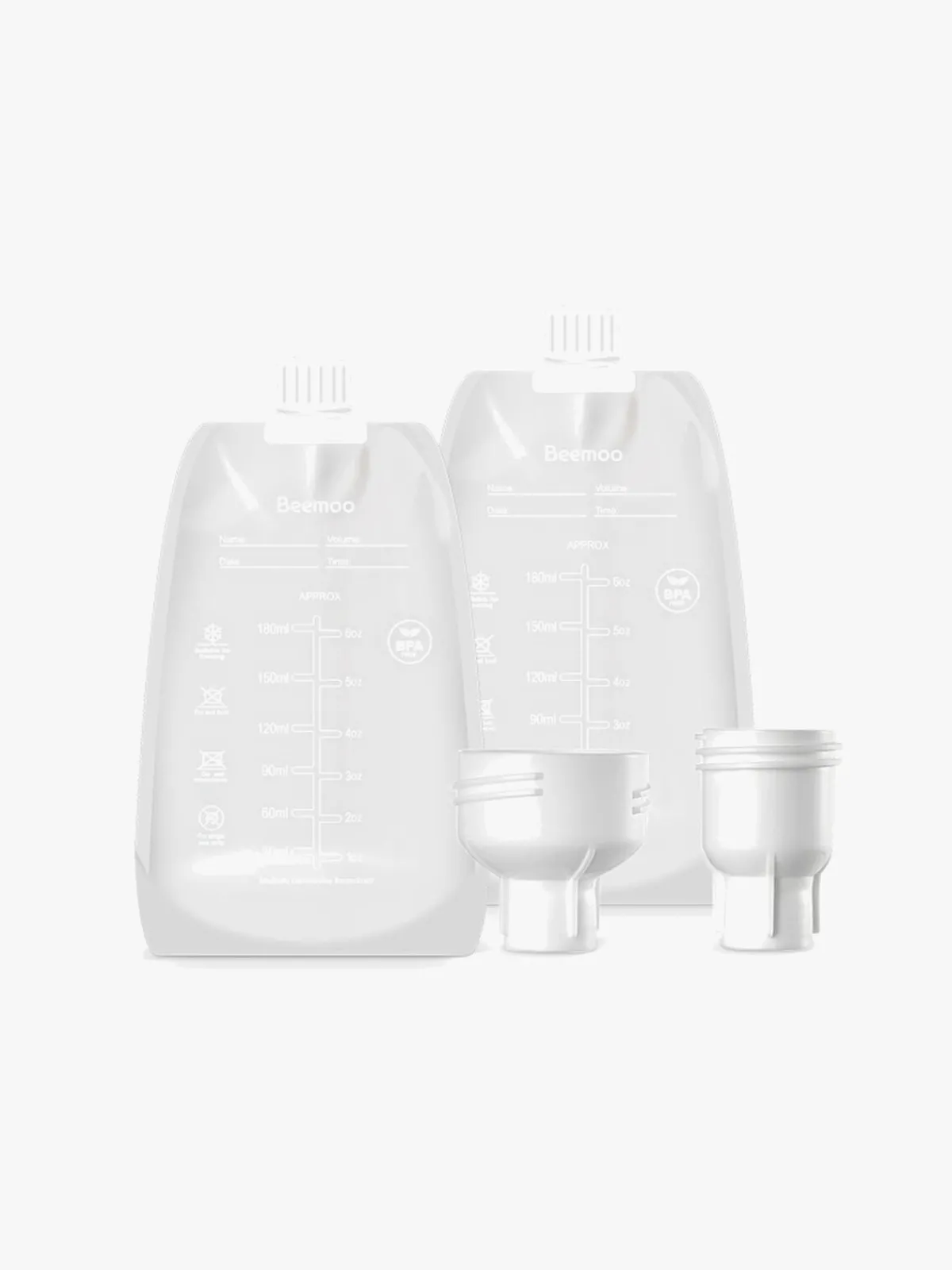 Beemoo CARE Modermælksposer 180 ml 60-Pak