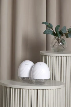 Beemoo Amning*CARE Wearable Elektrisk Brystpumpe Dobbelt Hvid