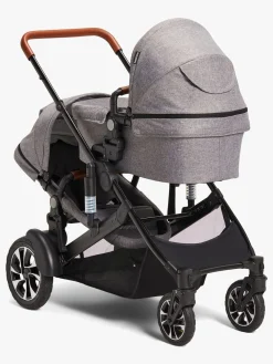 Beemoo Søskendevogne>Maxi 4 Twin Søskendevogn, Grey Melange/Black