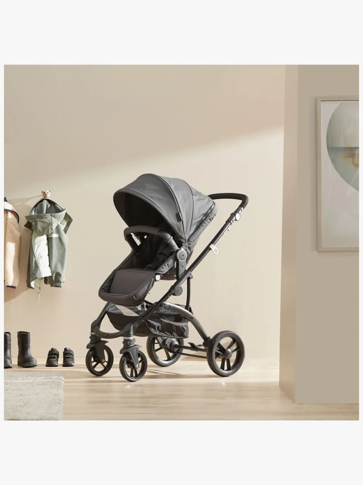 Beemoo Move Duo Kombivogn, Asphalt