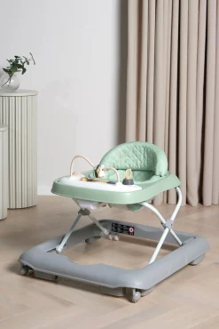 Beemoo PLAY Steps Gåstol, Green/Grey