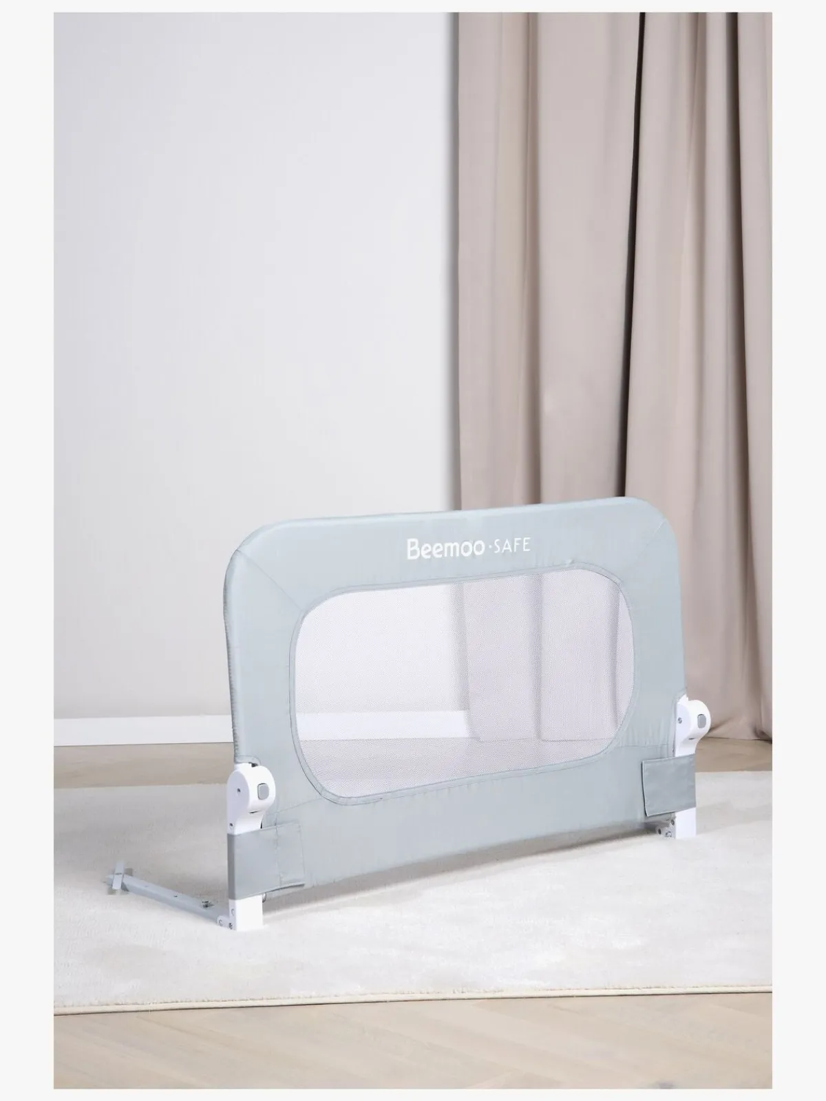 Børn Beemoo SAFE Dream Sengehest 90 cm, Grey
