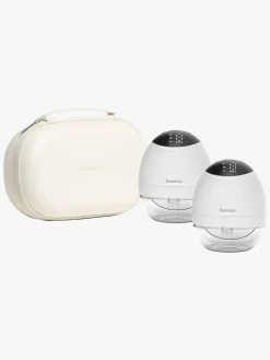 Beemoo Amning> CARE Wearable LED Elektrisk Brystpumper Dobbelt inkl. Opbevaringstaske