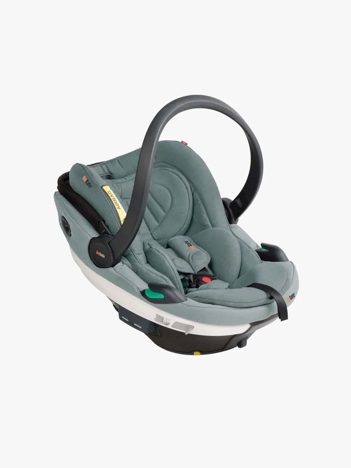 BeSafe Autostole 0-13 Kg*Go Beyond Autostol Baby, Sea Green Mélange Grøn