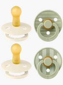 BIBS Sutter & Suttesnore>Studio Colour Sut 4-pak Latex Str. 2, Pin Ivory Vanilla/Pin Sage