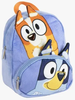 Bluey Tasker*Plys Rygsæk, Blå