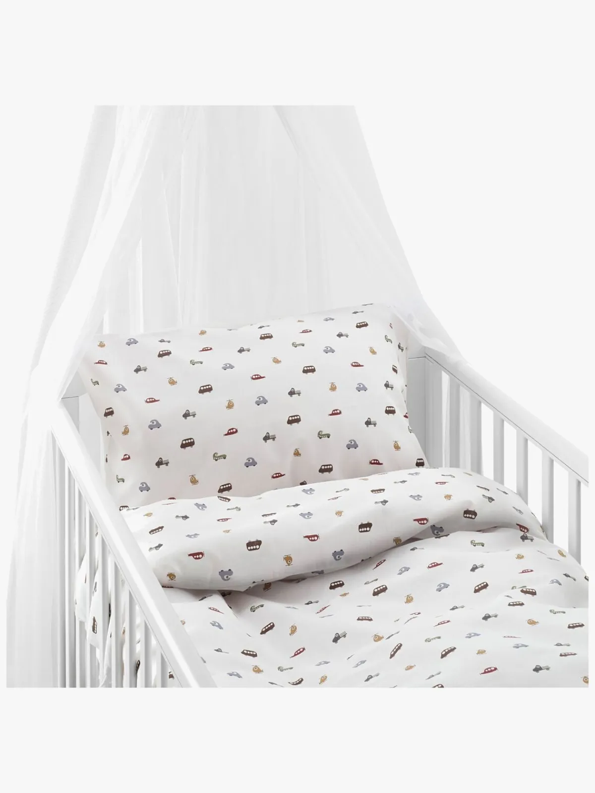 Borgans Sengetøj*Borganäs Sengesæt Tremmeseng 100x130 John, Beige