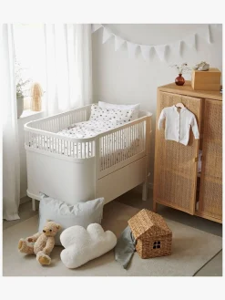 Borgans Sengetøj*Borganäs Sengesæt Tremmeseng 100x130 John, Beige