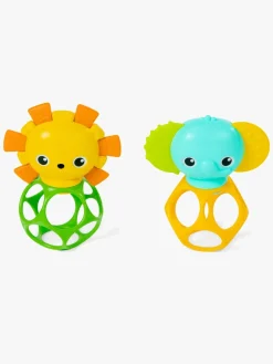 BrightStarts Babylegetøj>Bright Starts Oball Bidelegetøj 2-Pak