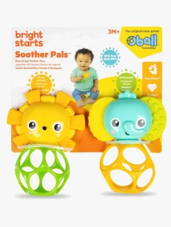 BrightStarts Babylegetøj>Bright Starts Oball Bidelegetøj 2-Pak