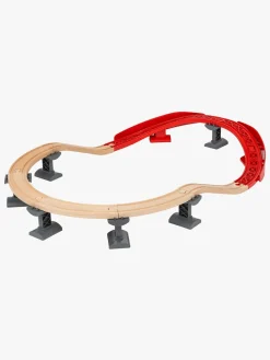 Brio World 33995 Pakke med hævede, buede skinner