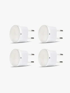 Børn CAPiDi Natlampe 4-pak, Hvid