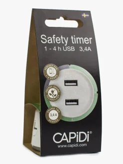 CAPiDi Sikkerhed*Sikkerhedstimer USB, White
