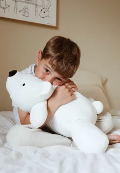 Børn CarloBaby Pude Isbjørn, Hvid