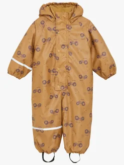 Børn CeLaVi Regntøj> Foret Regndragt, Apple Cinnamon
