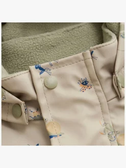 Børn CeLaVi Regntøj></noscript> Foret Regndragt, White Pepper