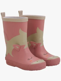 Børn CeLaVi Gummistøvler, Horse Brick Dust