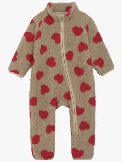 Børn CeLaVi Fleecetøj>Teddy Fleecedragt, Cayenne