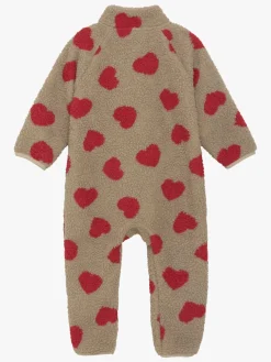 Børn CeLaVi Fleecetøj>Teddy Fleecedragt, Cayenne