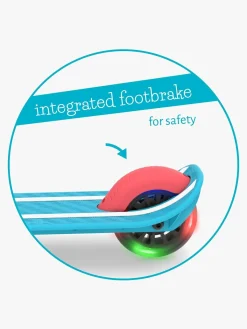 Chillafish Løbehjul*Scotti Glow Løbehjul, Blue Blå