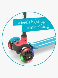 Chillafish Løbehjul*Scotti Glow Løbehjul, Blue Blå