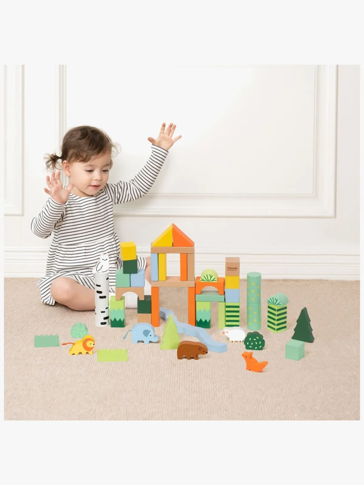 ClassicWorld Classic World Forest Træklodser 50 Dele