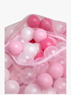 CloudberryCastle Boldbassiner*Cloudberry Castle Bløde Bolde 250 Stk., Lyserød/Hvid Lyserød/Hvid