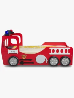 Børn CloudberryCastle Børnesenge & Tilbehør>Cloudberry Castle Juniorseng Brandbil, Rød