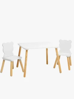 Børn CloudberryCastle Cloudberry Castle WOODY Bord & Stole, Hvid