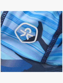 Børn ColorKids Uv & Strand>Color Kids Badehætte, Azure Blue