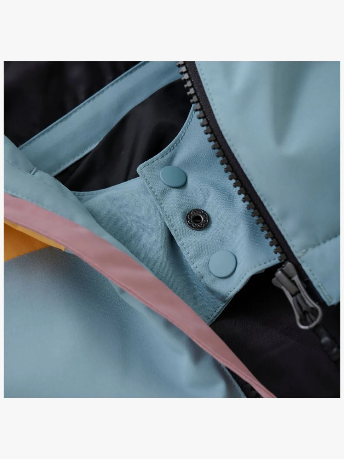 ColorKids Vintertøj*Color Kids Skijakke, Woodrose Lyserød/Blå