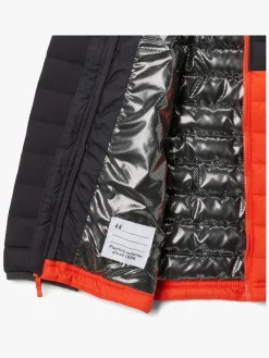 Columbia Overtøj*Powder Lite Dynejakke, Shark/Red Quar Rød/Sort